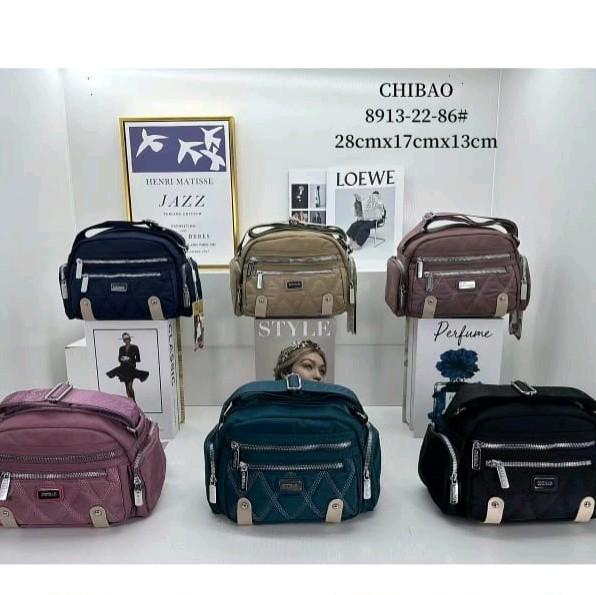 Tas Selempang Wanita Chibao Ori 8913-22-86# Anti Air/Waterproof 5