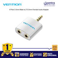 Gambar Vention Spliter Adapter Audio Jack 3.5mm Male to 2 Female for Earphone Without Microphone - BDAW0 dari Sentra Digital Kota Surabaya 4 Tokopedia