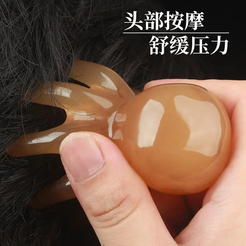 Octopus Massage Comb Octopus Comb Scalp Massager Head Meridian Acupoint Head Therapy Comb