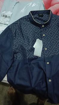 Product Review of MOC Kemeja Koko Lengan Panjang Pria BAHRI-NAVY from u** 0
