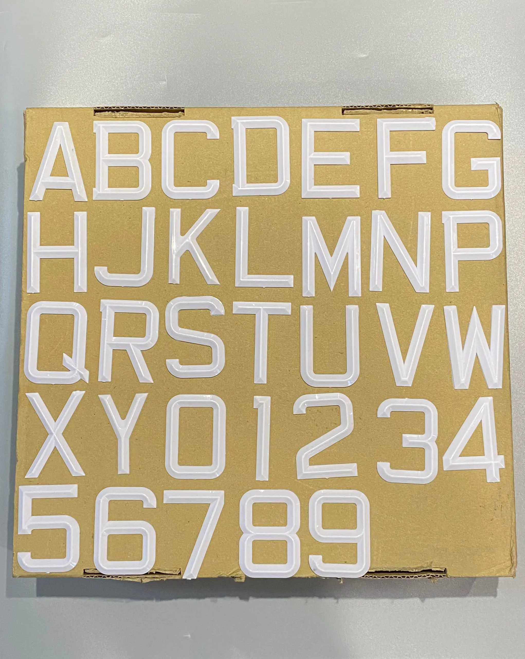 Car Number Plate (Wordings Only) / Papan Nombor Kereta (Perkataan Sahaja)( 65x45mm ) Accessories/ NUMBER GLUE 30ML / 120ML