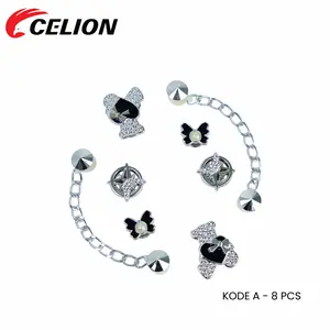 CELION - Aksesoris hiasan pin sepatu sandal baim DIY 3D lucu