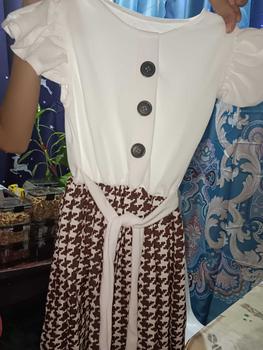 Product Review of HEATHER 0311 KIDS RUFFLED BUTTON DRESS FREESIZE FROM 9-14YRS OLD from R** P**a 0