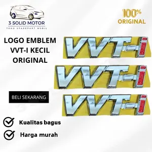 LOGO EMBLEM TULISAN VVT-I KECIL ORIGINAL