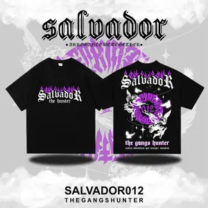 Kaos Reflektif Menyala Salvador The Gangs Hunter Vol6 Motif Ungu Terbaru Wear Mee