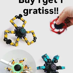 buy 1 get 1 gratis!! [COD] spinner robot kaki 6 free spinner 3D dikirim random
