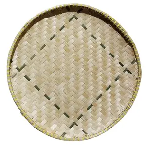 Tampah Bambu Ceper Ukuran 55cm Alami dan Praktis untuk Tumpeng dan Keperluan Dapur Lainnya