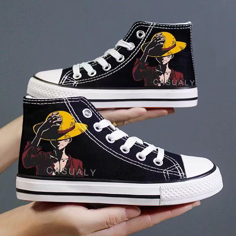 SEPATU SNAIKER RANING ANAK LAKI LAKI PERIA UNTUK SEKOLAH SMP SMA SD DARI UMUR USIA 3 4 5 6 7 8 9 10 11 12 13 14 15 TAHUN PAS DI PAKE JALAN SANTAI DENGAN MOTIF ANIME CARTUN NARUTO SASUKE ONE PEACE DENGAN GAYA PAPORIT SEKARANG Fashion