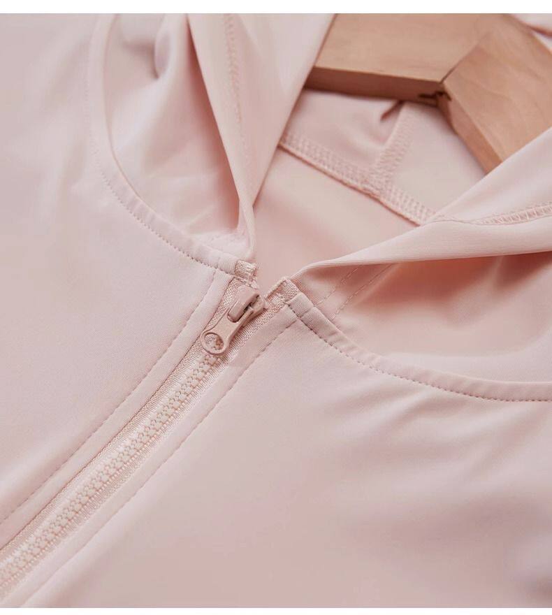 Jaket Anti-UV Ice Silk Ramping, Tipis Adem, Anti UV, Napas Udara untuk Luar Ruangan Musim Panas