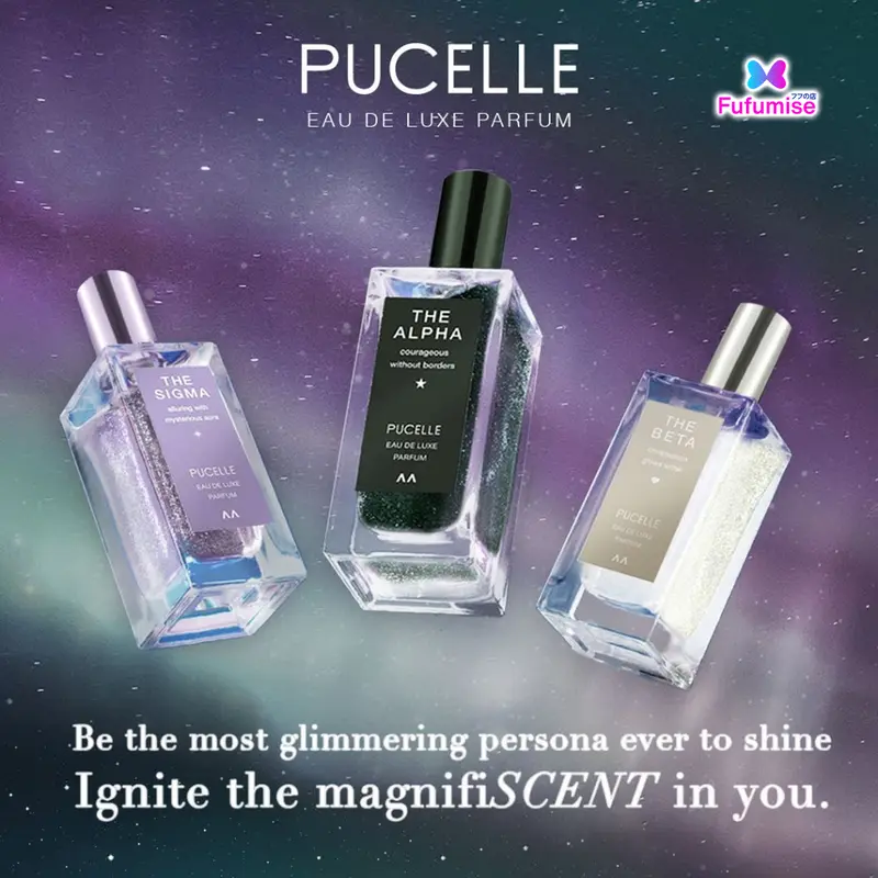 PUCELLE New Eau De Luxe Parfum | The Beta | The Alpha | The Sigma Pear Perfume 1