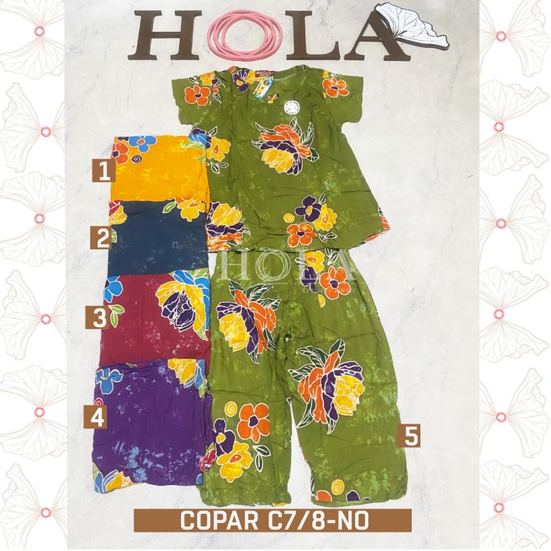 HOLA_FASH | SETELAN C7/8 CAP COPAR, SETELAN CELANA PENDEK COPAR 4