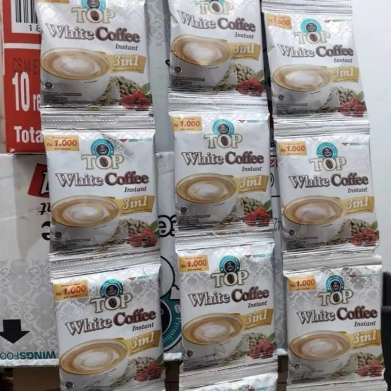 PROMO 36Pcs 3 RENTENG KOPI TOP WHITE COFFEE COD