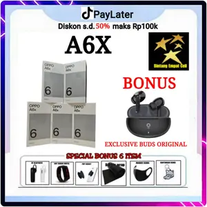 (PROMO LIVE) OPPO A6X 4/64 & 4/128 & 6/128 & 6/256 GARANSI RESMI