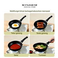 Gambar Synmore Panci Susu Sauce Pan Anti Lengket Lapisan Granite 18/20cm – Semua Kompor untuk Susu/Saus/Sup - 18cm-Semua Kompor dari Synmore Official Store Kab. Tangerang 2 Tokopedia
