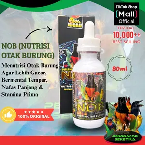 Suplemen nutrisi NOB Nutrisi Otak Burung Vitamin Suplemen Grade A