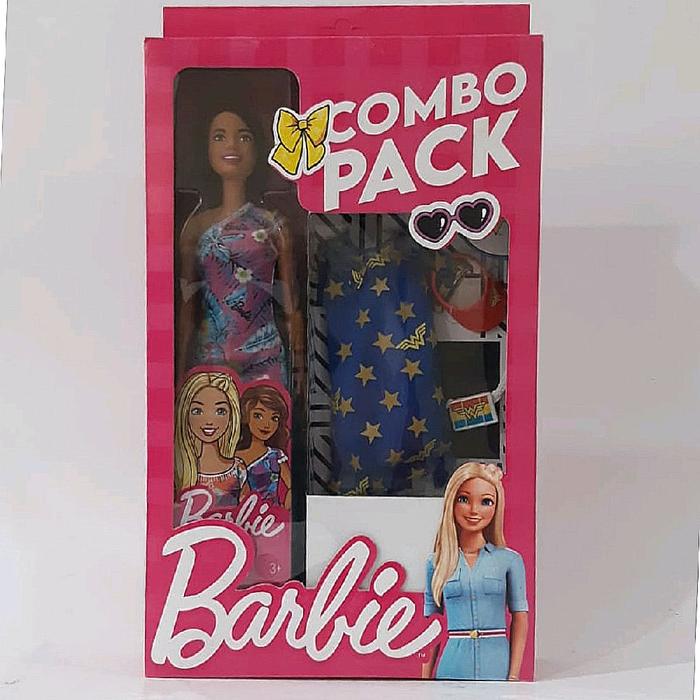 Gambar MATTEL, Barbie Combo Pack (HBT57) dari Top Bricks & Toys Kab. Tangerang Tokopedia