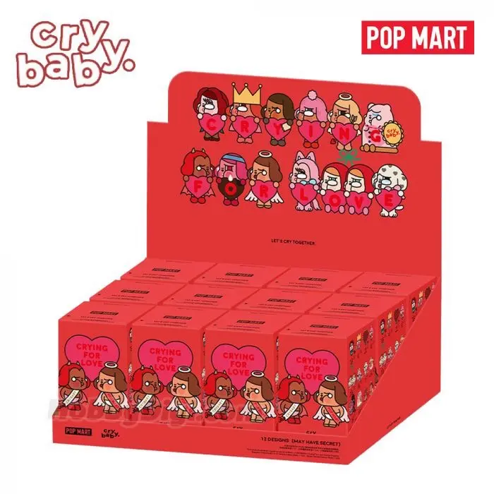 (SG STOCK) CRYBABY Crying For Love Series Blind Box Figure