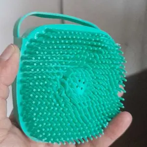 Sikat Mandi Kucing Silikon Sisir Bentuk Sikat Anjing Mandi Hewan Peliharaan