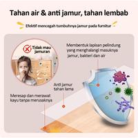 Gambar [Terlaris]HEGR Cat Kayu COD Beragam Warna Putih/Merah Kayu/Abu-abu Muda/Biru Danau Cat Ganti Warna Furnitur & Lemari Kayu Lama（Cat berbasis air, bebas bau ramah lingkungan, tanpa formaldehida, ganti warna furnitur kayu dan lantai kayu） - Abu-abu Muda dari HEGR mall Kab. Tangerang 3 Tokopedia