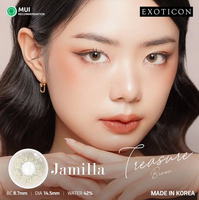 SOFTLENS X2 JAMILLA  MINUS (-0.5 sd -2.75) DIA. 14.50mm / NATURAL 1