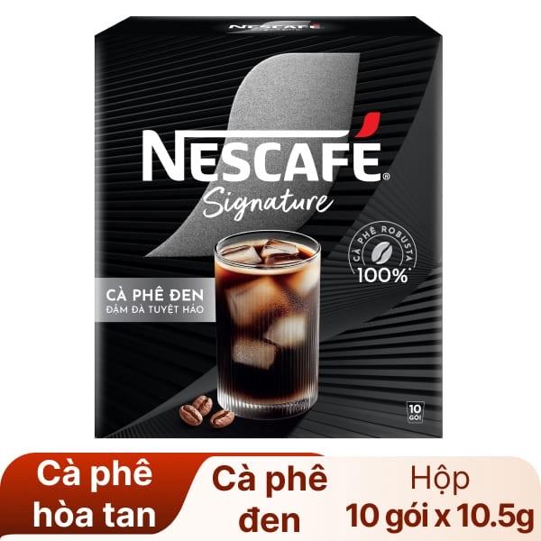  Cà phê đen đá The Coffee House  Nescafe 