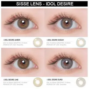 JUAL SOFTLENS - Jisseo IDOL DESIRE Normal Sampai   -600 Contact Lens Eye Soflens Lensa softlens grey softlens  natural softlens arabic look softlens  euro soft  lens minus