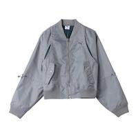 Gambar PUMA Bomber Tenun DARE TO untuk Wanita Gray Fog - XS dari PUMA Indonesia Kota Bekasi 2 Tokopedia
