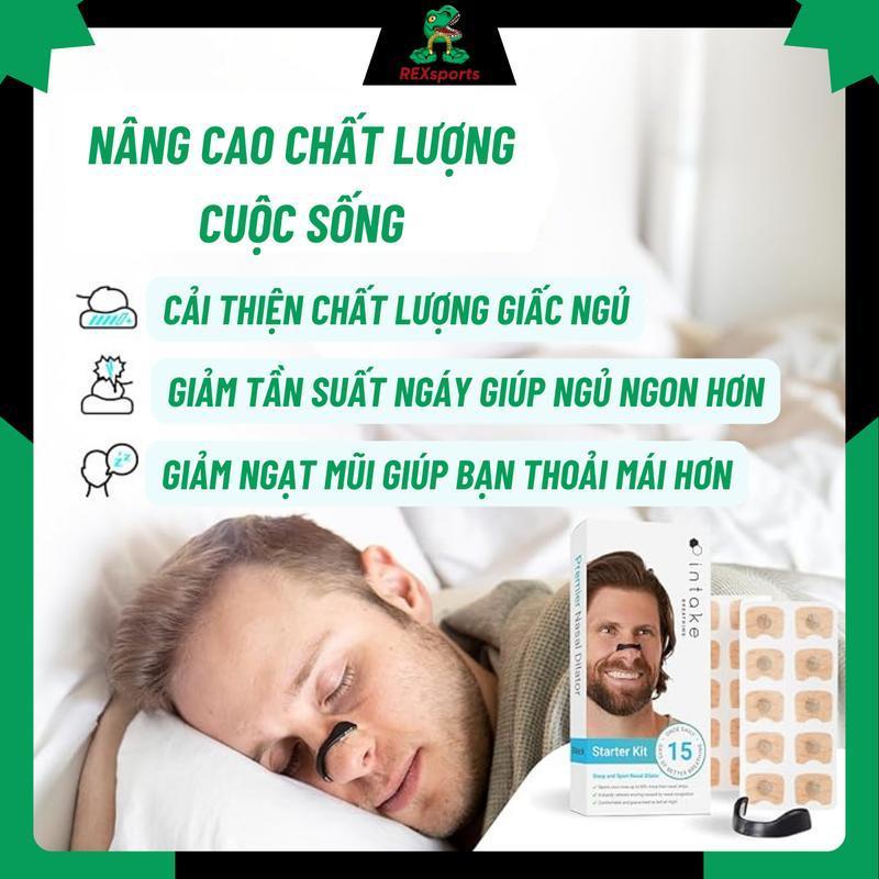 【COD-Ưu đãi lớn】 Kẹp Mũi Nam Châm Mở Rộng Đường Thở Rexsports CHẤT LƯỢNG CAO giúp thông mũi giảm NGÁY, NGỦ NGON, TĂNG TẬP TRUNG 7