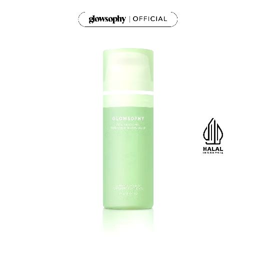 Glowsophy CICA Panthenol Soothing Moisturizer Gel 100ml | Pelembab Wajah Ringan Kulit Berjerawat & Sensitif