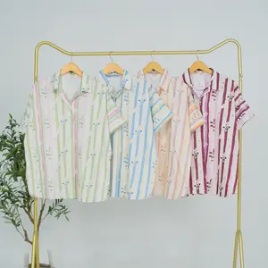 Harumi Motif XXL XXXL 5L 120 130 140 Blouse Katun Miracle Oversize Atasan Wanita Bigsize Lengan Pendek Size Jumbo by BENAZIR