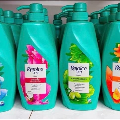 Dầu gội Rejoice nước hoa chai 650G Hoa Hồng Hoa Mẫu Đơn Hoa Lily Dâu Tây Trắng daucap - màu bất kỳ