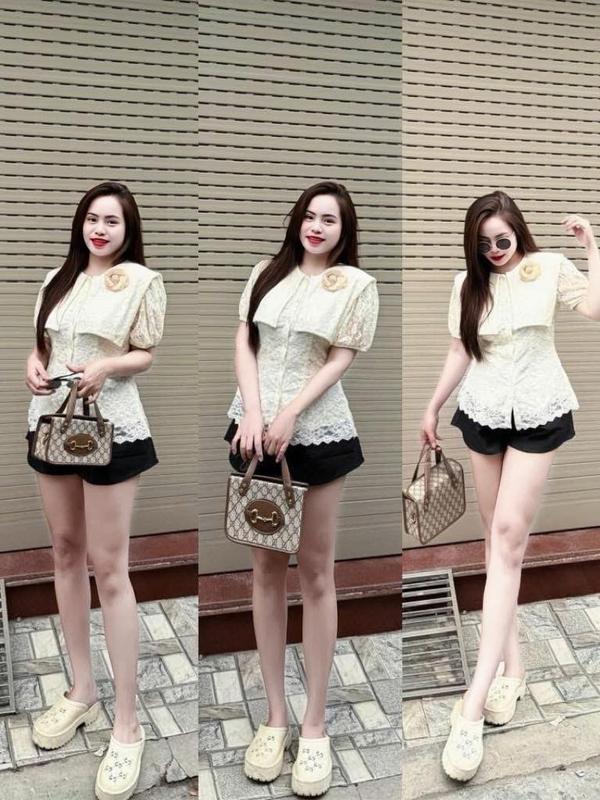 60-90KG SET BỘ ÁO REN + QUẦN SHORT TUYẾT MƯA THIẾT KẾ  ĐI TIỆC - ĐI CƯỚI BIGSIZE VƯƠNG NGỌC HÂN  Dress Women Nữ