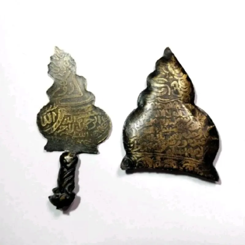 koleksi keris semar plat kuningan 0