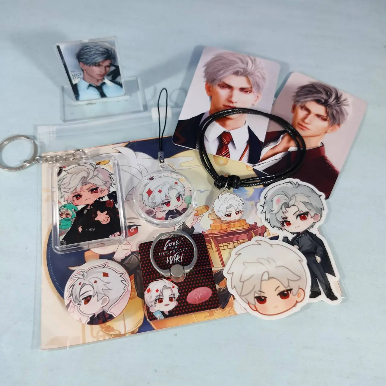 Hampers Aesthetic Game Love & Deepspace - Kado Ulang Tahun Rafayel - Gift Wisuda Xavier - Hadiah Ultah Sylus