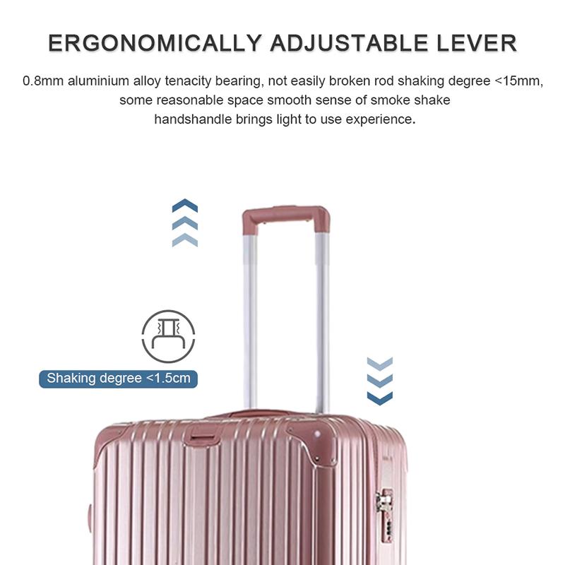 【Three Sheep Network】Koper Kabin Bagasi A973 Ukuran 18 Inch Koper Multifungsi Bahan PC Premium Tahan Banting Anti Pecah Kuat Anti Air Desaign Kekinian Dan Elegan 4