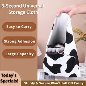 3-Second UniversalStorage cloth 、Easy to Carry、 Strong Adhesion 、Large Capacity、Sturdy & Secure.Won't Fall Off Easily