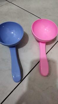 Product Review of Centong Sendok Cetakan Nasi Bulat Setengah Lingkaran alexish Mamiku / sekop nasi / Rice Mould Ladle from F**🥀 0