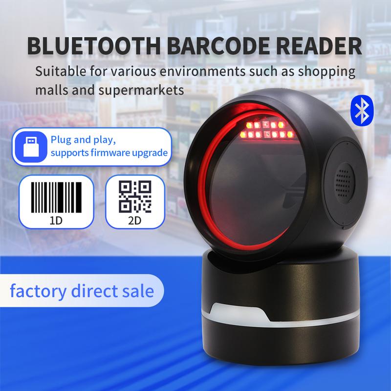 Product Introduction of Bluetooth Barcode Scanning Platform for Supermarket Cashier Convenience Store to Improve Efficiency MP6800B 28