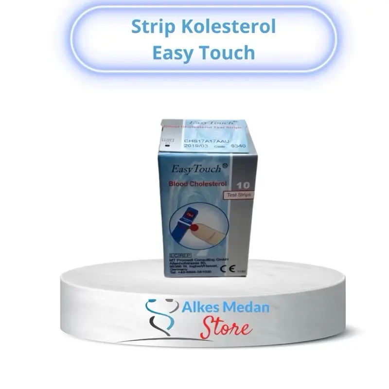 Strip Kolesterol Easy Touch isi 10 Strip 2
