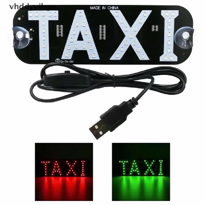 LED TAXI -Chuyển đổi 2 màu xanh lá và đỏ tiện lợi khi sử dụng