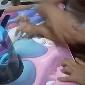 Mehaa Meja Lipat Mini3D Portable Meja Laptop Lipat Folding Table Motif Unik dan Menarik Hemat Ruang Mudah Dibawa untuk Belajar Anak Furniture