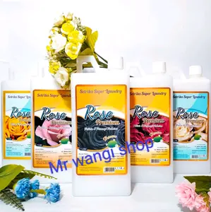 Pewangi pelembut dan pelicin pakaian Rose premium