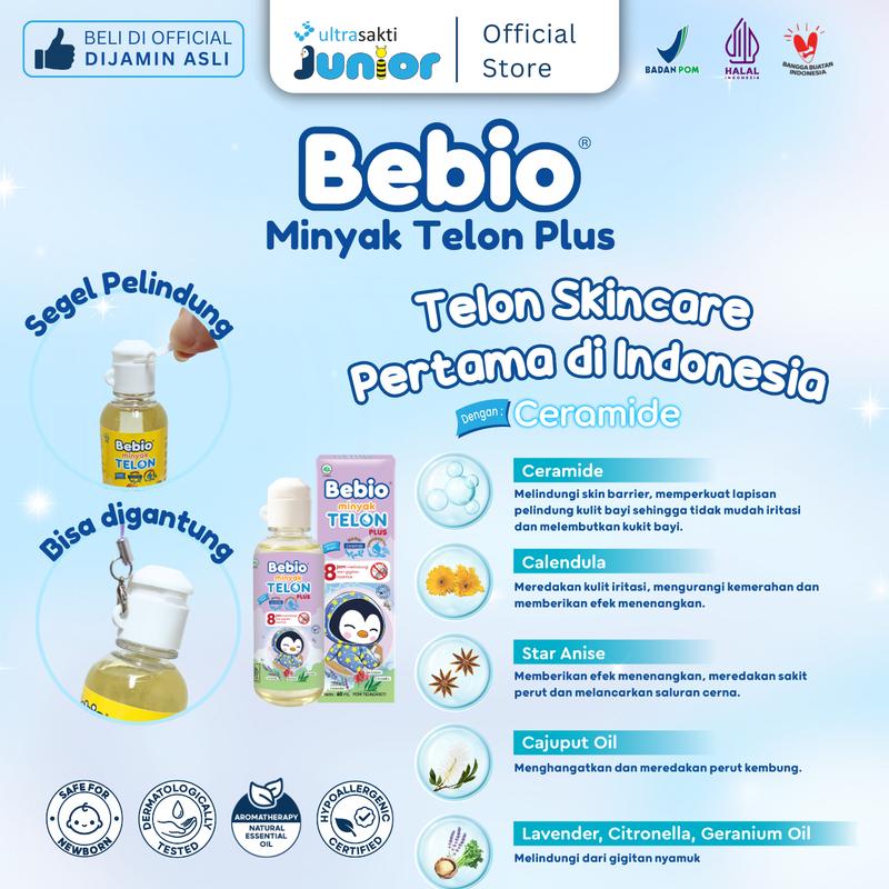Paket Bebio Minyak Telon Ceramide 60ml 2