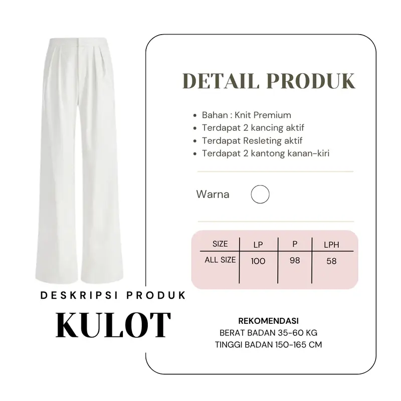 One Set Korean Style (Sweater Warna-Warni, Knit Pants, Hijab) Setelan OOTD Wanita Kekinian - GGO15 5