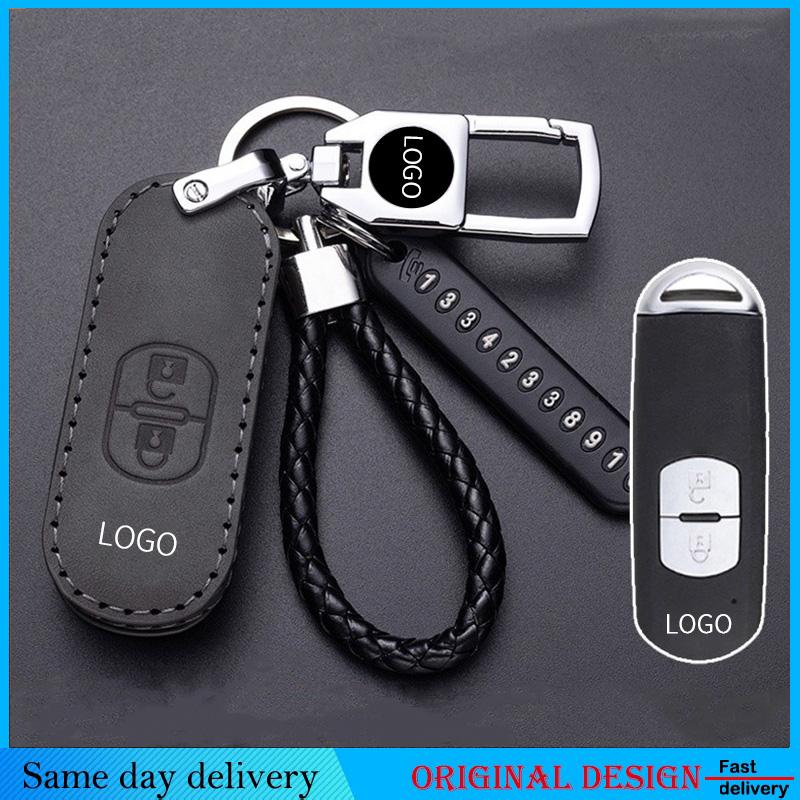  Ốp Bảo Vệ Khóa Xe For MAZDA brand 2 3 5 6 CX3 CX4 CX5 CX7 CX8 CX9 Bọc Chìa Khoá 