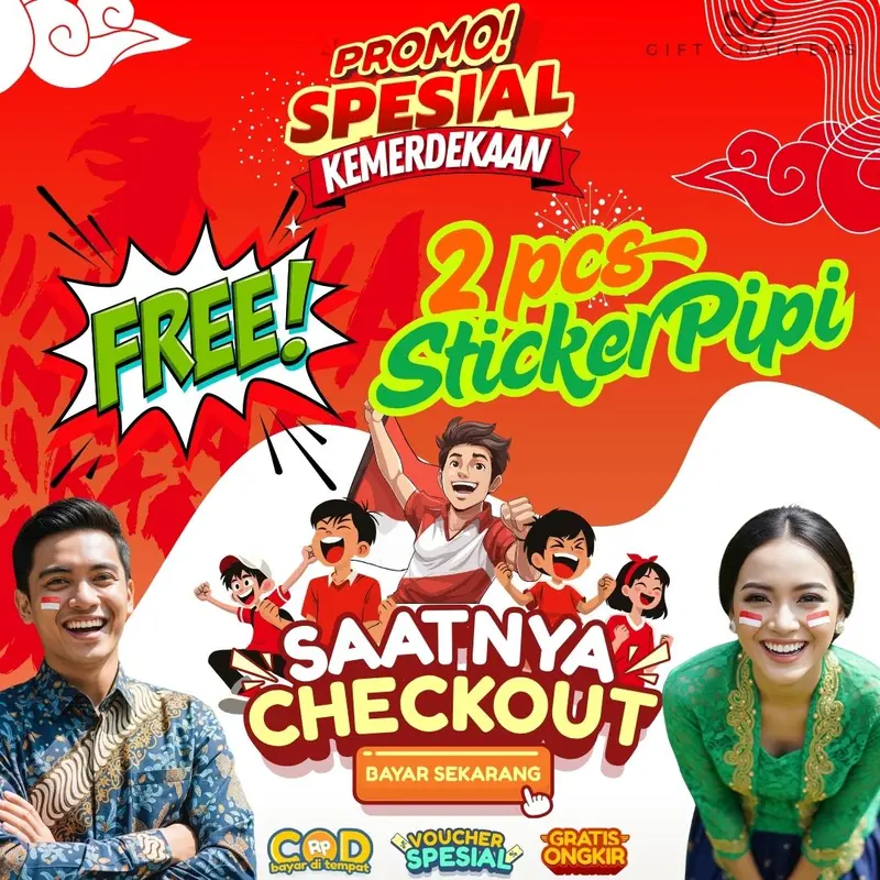 Setelan Anak 17 Agustus Umur 1 - 10 tahun / Setelan Kemerdekaan Indonesia Acara Pawai Dirgahayu 79 1