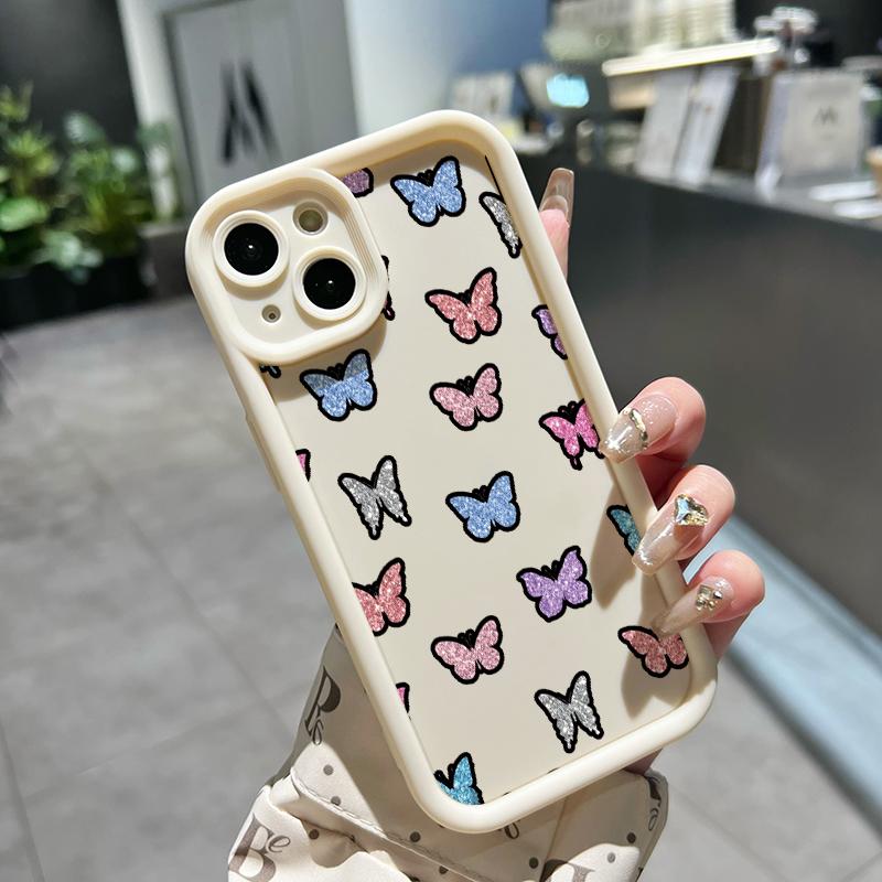 Casing Hp Untuk OPPO A5 2020 OPPO A9 2020 Case Casing Silikon Softcase Kasing HP Kesing pola kupu-kupu cantik Cesing 3