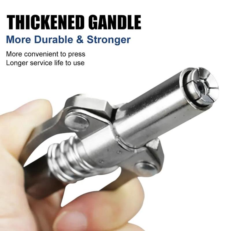 Product Introduction of Heavy-Duty Quick Release Grease Nozzle Locking 9CM Coupler Two Press Easy To Push Accessories Car Grease Nozzle 20