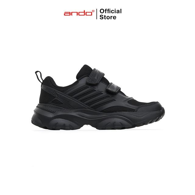 Gambar Ando Official Sepatu Sneakers Iguchi 03 V Remaja - Hitam/Hitam - Hitam/Hitam, 35 dari Ando Official Store Kota Bekasi 5 Tokopedia