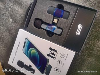 Product Review of Mic Clip On Wireless Nirkabel Portabel Tipe C Mikrofon Microphone from ⚜**️ 2